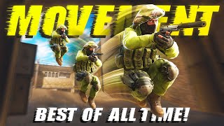 Best PRO MOVEMENT In CounterStrike Of ALL TIME [upl. by Nitsa]