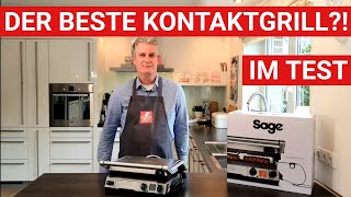 ♨️ GRILLBLITZ Sage SGR840 Smart Grill Pro BBQ Kontaktgrill Test Steak Burger Panini Pancake Gemüse [upl. by Kennith]