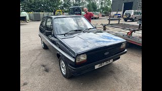 Vintage Ford Fiesta stolen from outside Yorkshire hotel [upl. by Natsirc881]