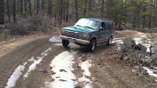 Ford Explorer 2 wheel drive off road [upl. by Yttap811]