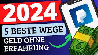 ONLINE GELD VERDIENEN 2024 🤑💰Die 5 besten Wege für 2000€ PRO MONAT 90 Minuten Komplettanleitung [upl. by Stryker]