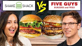 Five Guys vs Shake Shack [upl. by Nais670]