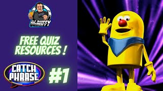 Catch Phrase Quiz 🤖 20 Questions With Answers At End  ZOOM QUIZ [upl. by Lesna]