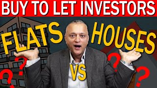 Flats OR Houses Investment  Property Investing for beginners  Flat or House For Buy to let UK [upl. by Shriver241]