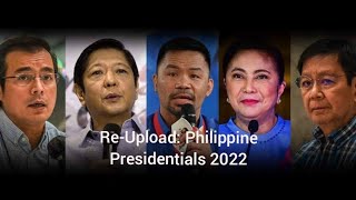 PHILIPPINE CANDIDATES AS PRESIDENTIABLES for 2022 ReUpload Elections for 2024 [upl. by Llyrad]