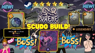 🔝😍LEGGENDARIO vs BOSS😍🔝la DIFESA e´ il MIGLIOR ATTACCO☠️ Scudo Build 😎 Pyrene Gameplay Italiano [upl. by Adhern]