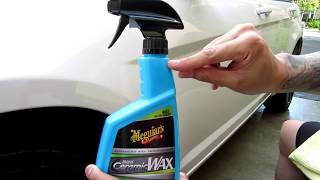 Meguiars Hybrid Ceramic Wax How I would apply it [upl. by Ardnod]