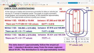 AP Statistics  The Normal Distribution  Part 1 [upl. by Llerrot]