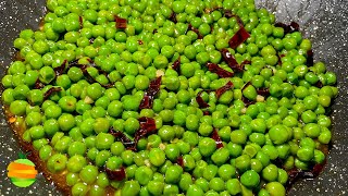 ¿Cómo hacer GUISANTES salteados AL AJILLO o CHÍCHAROS salteados AL AJILLO [upl. by Eri128]