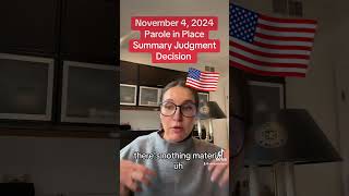 Nov 4 2024 Parole in Place Update [upl. by Tade]