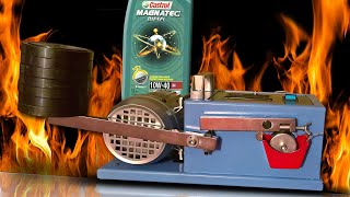 Castrol Magnatec Diesel 10W40 Engine Oil Test 100°C Piotr Tester [upl. by Nahseez784]