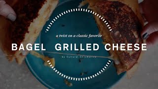 Bagel Grilled Cheese [upl. by Jarrod]