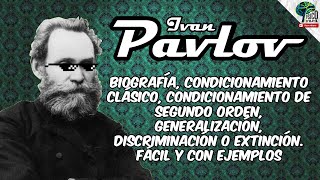 IVAN PAVLOV TODA SU TEORÍA RESUMIDA FÁCIL Condicionamiento Clásico  Conductismo con ejemplos [upl. by Hershel]