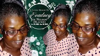 Live streaming the funeral of Evadney Joy Nelson [upl. by Amsirahc824]