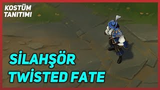 Silahşör Twisted Fate Kostüm Tanıtımı League of Legends [upl. by Minton]