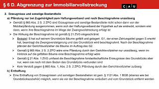 Zwangsvollstreckungsrecht – Folge 09 Verstrickung Pfändungspfandrecht Verwertung [upl. by Imuyam]