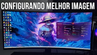 CONFIGURANDO MELHOR IMAGEM NO MONITOR LG ULTRAGEAR 34GP63AB [upl. by Kery]