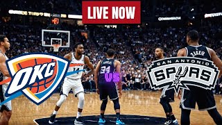 San Antonio Spurs vs Oklahoma City Thunder Basketball Live  National Basketball Association 2024 [upl. by Bronder]