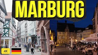 Marburg Germany Walking Tour  Marburg Visit  Marburg Germany Nightlife walkingtour4k marburg [upl. by Geanine]