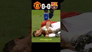 Ronaldo Showed Lionel Messi who is the Boss  Man United vs Barcelona Imaginary football ronaldo [upl. by Button]