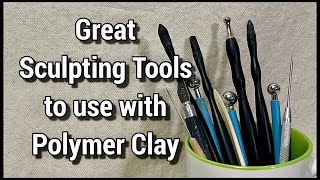 Great Sculpting Tools to use with Polymer Clay  Bite Size Tutorial [upl. by Bish846]