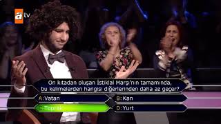 Kim Milyoner Olmak İster  Who wants to be a millionaire Turkey [upl. by Ittak360]