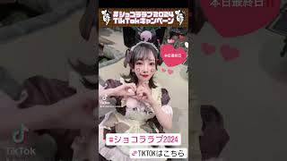 TikTokキャンペーン最終日❣️ TikTok にて「ショコラ・ラブSped Up 2024」の音源を使用して ショコララブ2024 をつけて投稿しよう✨今回はももちゃん💙バレンタイン [upl. by Aztiray]