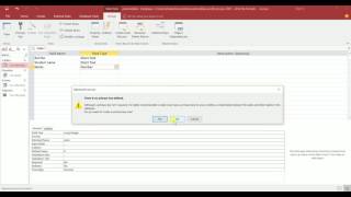 MS Access  tables forms reports and queries [upl. by Biagio]