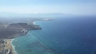 Cockpit View Landeanflug auf Kreta [upl. by Quartas]