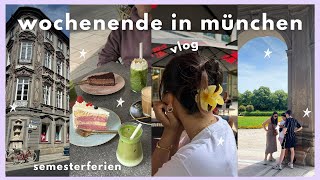 SEMESTERFERIEN MÜNCHEN TRIP Kurzurlaub Städte Trip Travel Vlog  Laica Vergara [upl. by Bo]