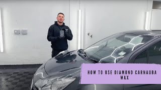 How to use Diamond Carnauba Wax [upl. by Anitsugua]