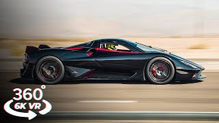 Experience the Worlds FASTEST Production Car  SSC Tuatara in 360° VR  Meta Quest 3 [upl. by Hamid]