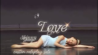 Skinny love  lyrical maddie solo  custom roleplay solo  WhimsicalALDC [upl. by Herzberg]