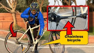 Worlds First DRIVE SHAFT Bicycle  Why is it better than Gear bicycle [upl. by Stargell573]