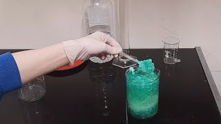 Synthesis of Nickel Carbonate SHORT HD [upl. by Berna]