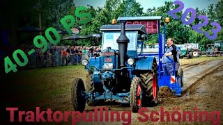 4090 PS beim Traktorpulling Schöning 2023 Teil 2 vom Pulling [upl. by Hnahc]