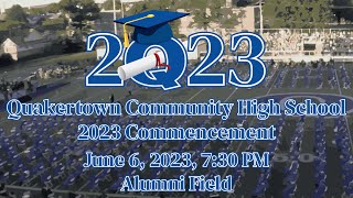 2023 Commencement  Quakertown Community High School [upl. by Bywaters297]