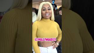 Blac Chyna Shows Off Her Tattoos While Out Shopping On Melrose Ave In West Hollywood CA [upl. by Okwu594]