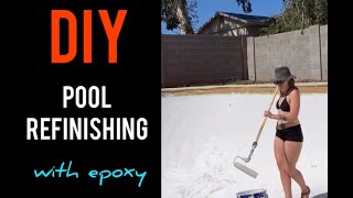 DIY Pool Refinishing With Epoxy [upl. by December]