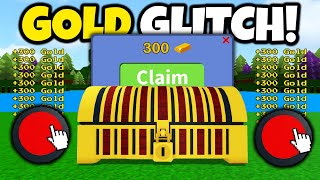 300 GOLD in 5 SECONDS USE FAST  Build a boat for Treasure ROBLOX [upl. by Suraved]