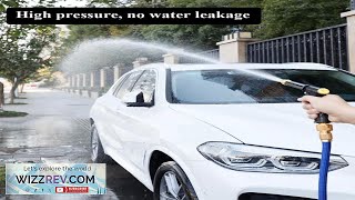 Portable High Pressure Water Gun For Cleaning Car Wash Machine Garden Watering Review [upl. by Seniag]