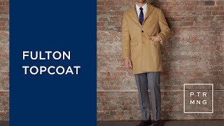 Peter Manning NYC Fulton Topcoat  A Topcoat for Shorter Men [upl. by Wystand]