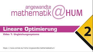 Lineare Optimierung 1  Ungleichungssysteme [upl. by Navlys501]