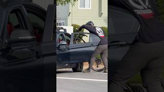 When Cars Block Crosswalks This Is What You Should Do… [upl. by Aipotu]