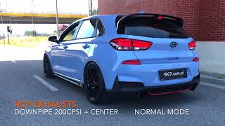 Hyundai i30N Exhaust  RCP Exhausts  Downpipe  Soundpipe [upl. by Damien525]