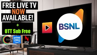 Finally BSNL Live Tv Launch In India  BSNL Live Tv App Installing Process [upl. by Spalla]