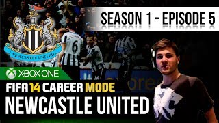 FIFA 14 Xbox One  Newcastle United Career Mode  S1E5  Double Upload [upl. by Atinra]