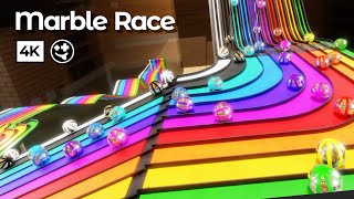 Marble Races 3Race Championship  marbles marblerace marblerun blender animation [upl. by Charbonnier381]