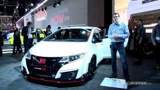 Salon de Genève 2015  Honda Civic Type R [upl. by Edric]