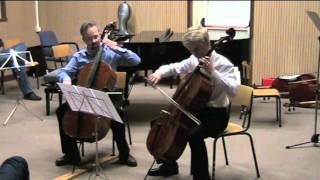 Barriere III Allegro prestissimo for 2 cellos [upl. by Harwell]